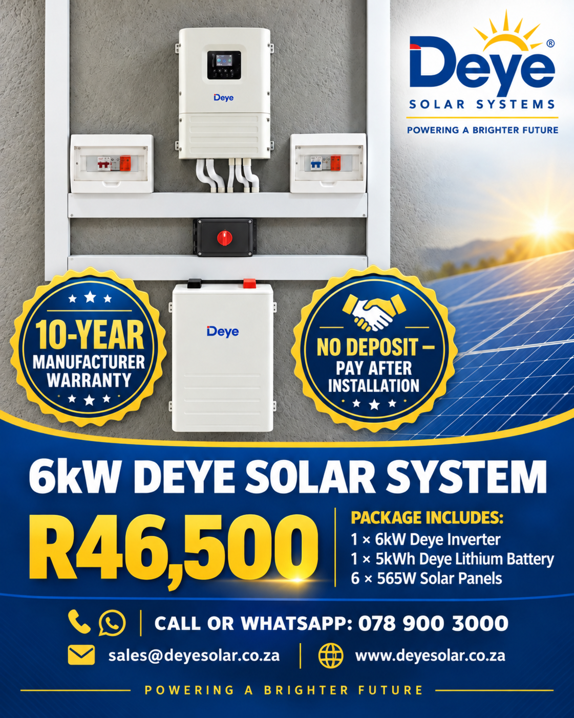 6kW – 1 Battery