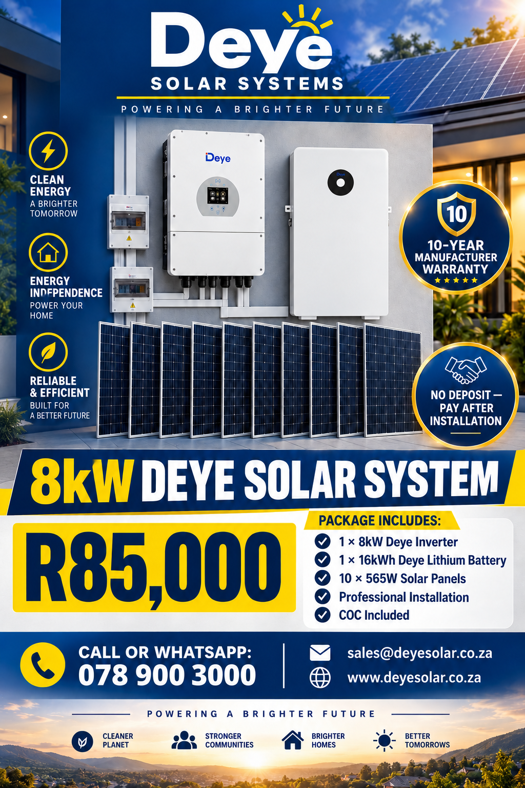 6kW – 2 Batteries